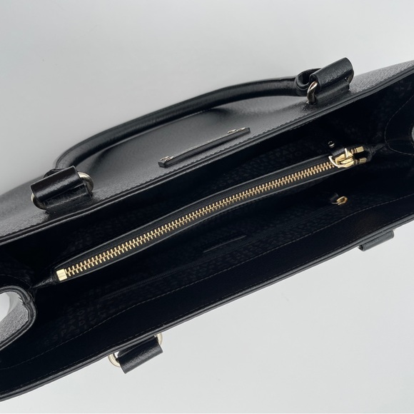 KATE SPADE New York Handbag black leather medium NWOT - Picture 5 of 11